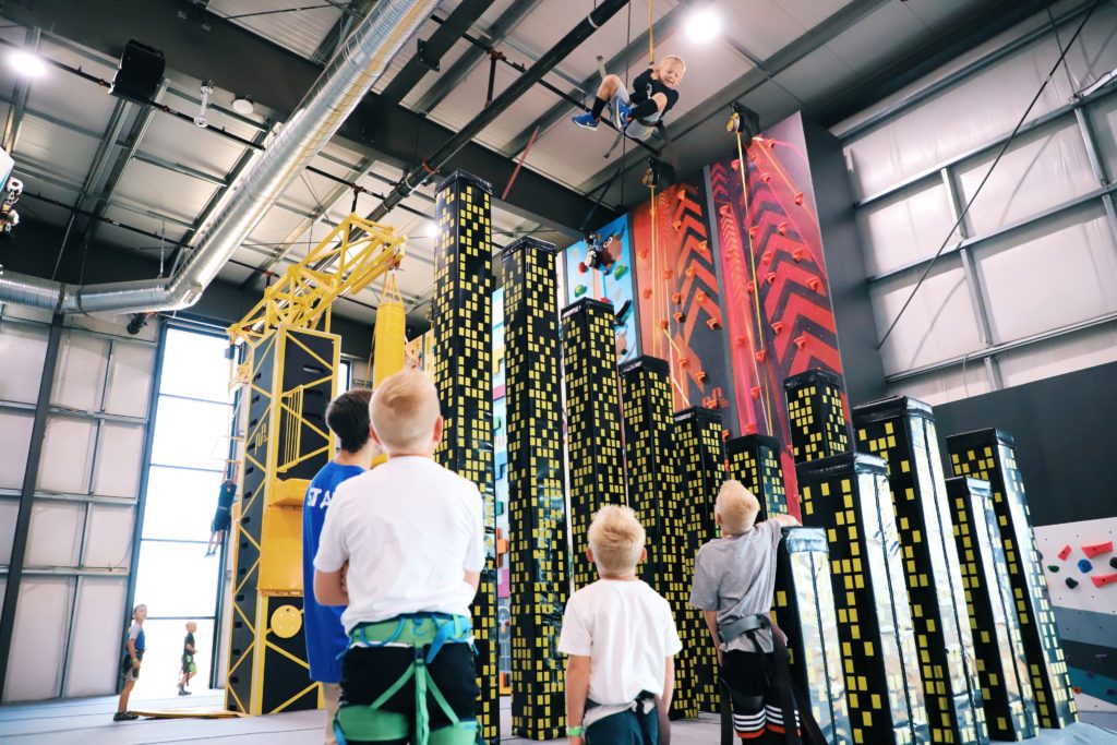 Birthday parties at Alpine climbing adventure fitness