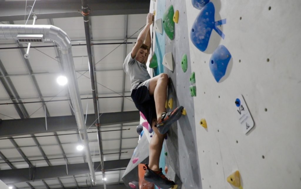 member of the month - born family bouldering