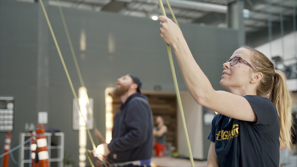 Swier belaying